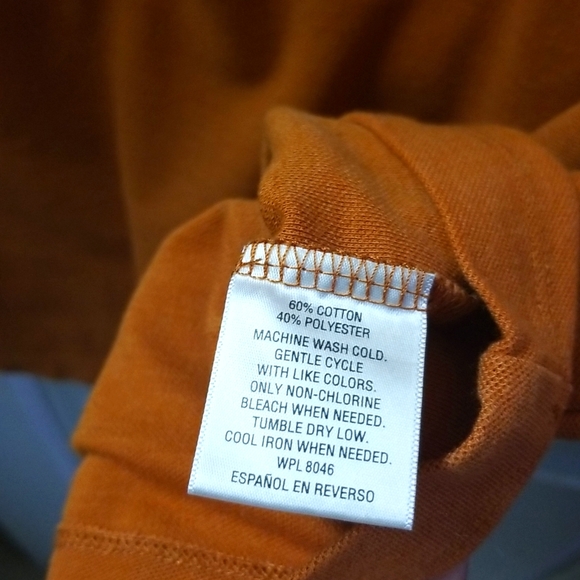 Club Room, Size - L, Color - Orange - Picture 4 of 7